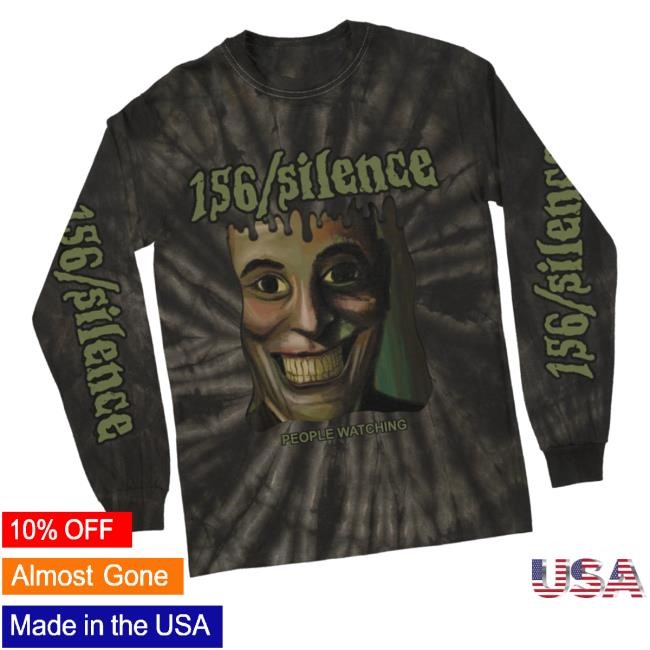 156/Silence - People Watching Goosebumps T-Shirt Down Right Merch 156/Silence - Goosebumps